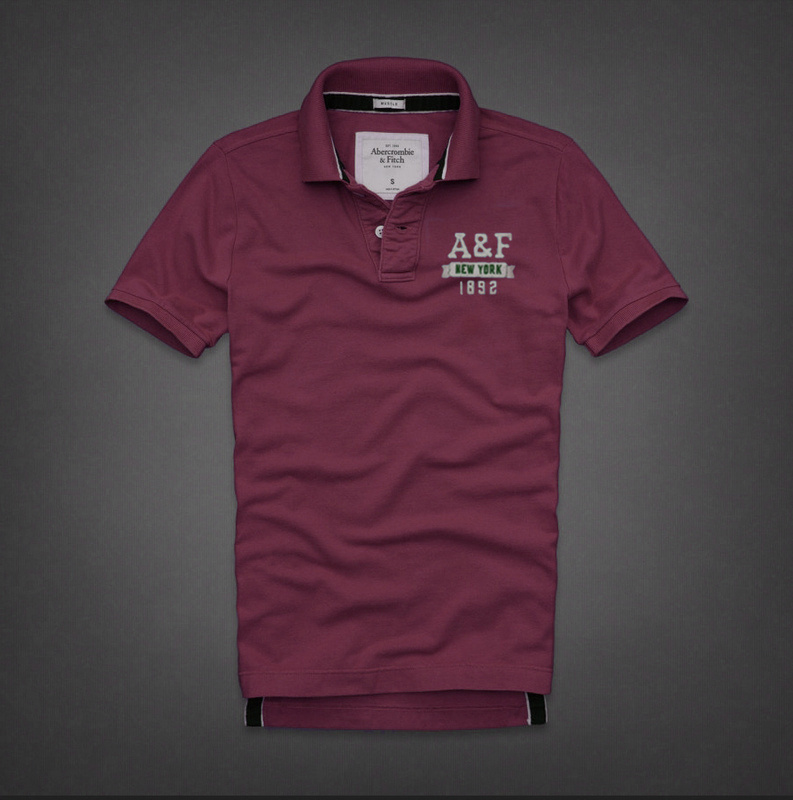 Abercrombie Fitch Hombres Polo Corto Remera AF7122